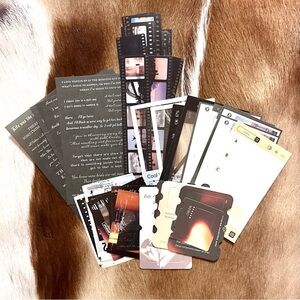 🆕 🎉 vintage style movie junk journaling ephemera